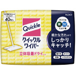 クイックルワイパー立体吸着ドライシート４０枚×６