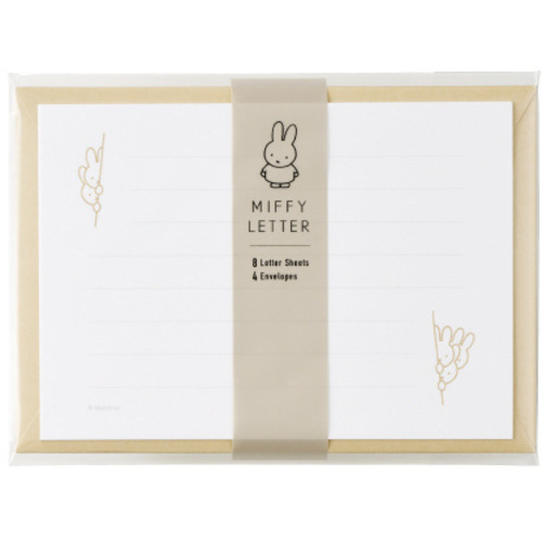 ミッフィー　横型レター　ベージュ　【お取り寄せ品】１１営業日以内届