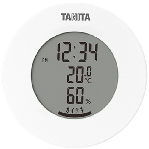 デジタル温湿度計　ホワイト　ＴＴ－５８５ーＷＴ