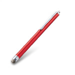 タッチペン／導電繊維タイプ／レッド