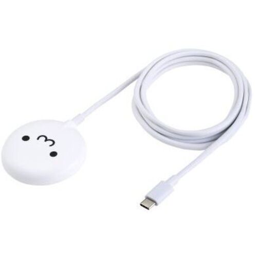 マグネットＱｉ２規格対応ワイヤレス充電器／１５Ｗ／卓上／しろちゃん　Ｗ－ＭＡ１０ＷＦ　■お取り寄せ品