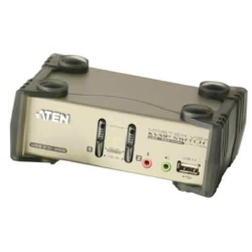 マルチインターフェース　２ポート　ＫＶＭＰスイッチ　ＵＳＢ　２．０ハブ　ＣＳ１７３２Ｂ　■お取り寄せ品