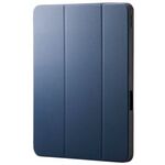１３インチｉＰａｄ　Ｐｒｏ（Ｍ４）フラップケース／衝撃吸収／ネイビー　ＴＢ－Ａ２５ＰＬＳＡＮＶ　■お取り寄せ品