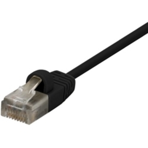 カテゴリー６対応　スリムＬＡＮケーブル　ブラック　１ｍ　ＧＨ－ＣＢＥＳＬ６－１ＭＫ　■お取り寄せ品