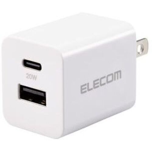 ＡＣ充電器／ＵＳＢ　ＰＤ２０Ｗ／ＵＳＢ－Ｃ／ＵＳＢ－Ａ／ホワイト　ＭＰＡ－ＡＣ１２０２０ＷＨ　■お取り寄せ品