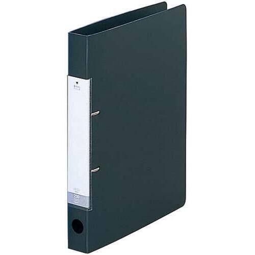 【超ＳＡＬＥ対象品】Ｄリング２穴ファイル　黒Ａ４縦背幅３４ｍｍ　３０冊