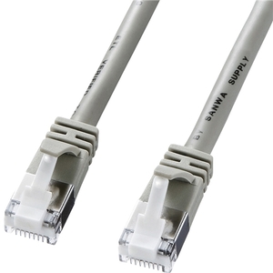 ツメ折れ防止カテゴリ５ｅＳＴＰ　ＬＡＮケーブル（３ｍ・ライトグレー）　ＫＢ－ＳＴＰＴＳ－０３　■お取り寄せ品