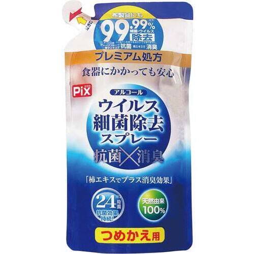 Ｐｉｘウィルス除去スプレー詰替３５０ｍｌ&times;５