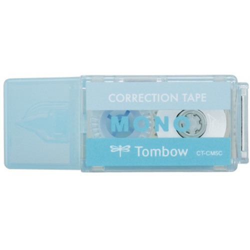 修正テープ　モノポケット　５ｍｍ　ブルー５個