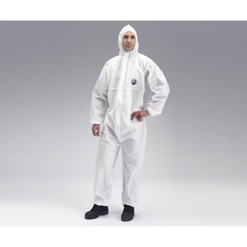 防護服　デュポン（ＴＭ）プロシールド（Ｒ）１０　３層品　白　Ｌサイズ　　１－６１４６－１２　●ご注文は２個から