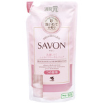 消臭元ＳＡＶＯＮ　洗濯したてふんわりフローラルソープ　詰替用４００ｍｌ