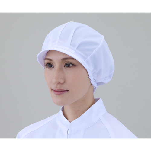 衛生帽子女性用　ニットうす地６方　１－１７　２－５８５９－０６