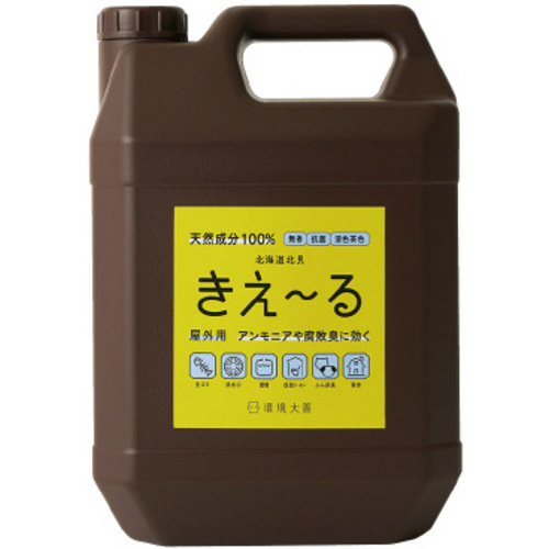 きえーる　屋外用　消臭液　４Ｌ　【お取り寄せ品】９営業日以内届