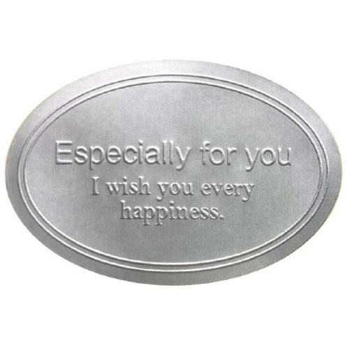 業務用ギフトシールスタイリッシュＦシルバー&times;１０　【お取り寄せ品】９営業日以内届