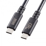 ＵＳＢ２０Ｇｂｐｓ（ＵＳＢ４　Ｇｅｎ２×２）Ｔｙｐｅ－Ｃ　ケーブル　ＫＵ－２０ＧＣＣＰＥ１０　■お取り寄せ品