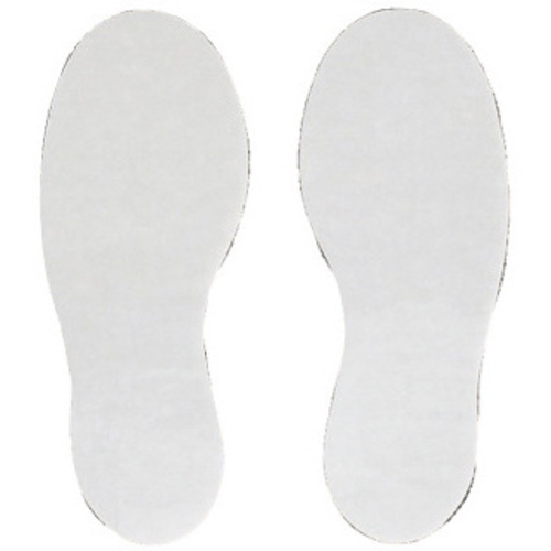 ｏｆｆｉｃｅサイン　足形　白　左右　５セット