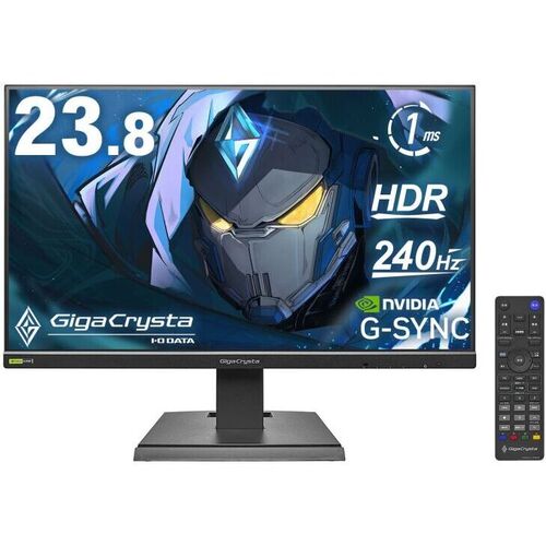 ゲーミングディスプレイ２３．８型／ブラック／２４０Ｈｚ／５Ｙ保証　ＬＣＤ－ＧＤ２４２ＵＤＢ　■お取り寄せ品