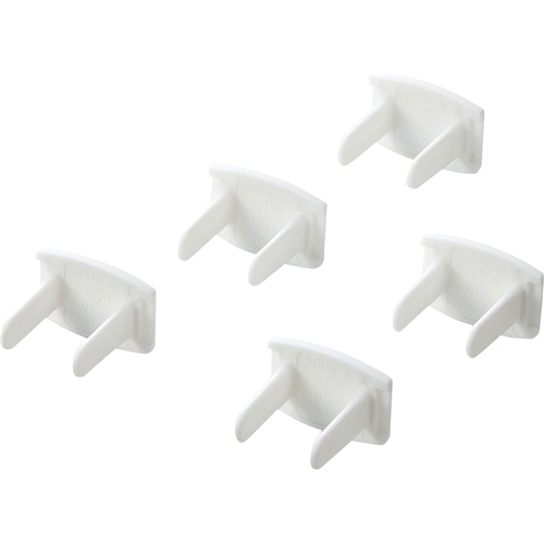コンセント安全キャップ（２Ｐ用・５個入・ホワイト）　ＴＡＰ－ＣＡＰ２Ｐ５　■お取り寄せ品