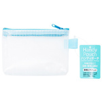 ハピラ　ハンディポーチ　プチサイズ　ブルー