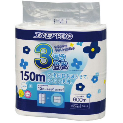 エルモアピコ　３倍巻　４Ｒ　シングル１５０ｍ×１２　【お取り寄せ品】９営業日以内届