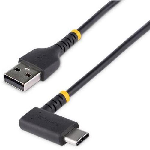 ＵＳＢケーブル／ＵＳＢ－Ａ－ＵＳＢ－Ｃ／２ｍ／ＵＳＢ２．０／Ｌ型右　Ｒ２ＡＣＲ－２Ｍ－ＵＳＢ－ＣＡＢＬＥ　■お取り寄せ品
