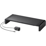 ＵＳＢ　Ｔｙｐｅ－Ｃ接続ハブ付き机上ラック（ブラック）　ＭＲ－ＬＣ２１０ＣＨＢＫ　■お取り寄せ品