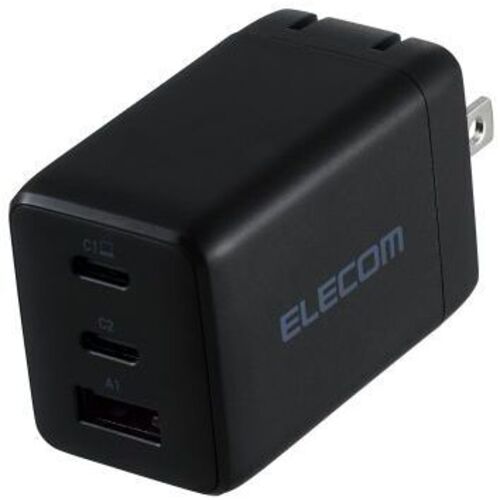 ＵＳＢ充電器／ＵＳＢ　ＰＤ／６７Ｗ／ＵＳＢ－Ｃ×２／ＵＳＢ－Ａ×１　ＡＣＤＣ－ＰＤ１０３６７ＢＫ　■お取り寄せ品