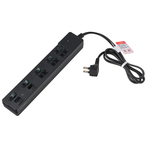 個別スイッチ付ＵＳＢタップ　１ｍ　ブラック　ＷＬＫ－３２２１ＳＵＣ（ＢＫ）　■お取り寄せ品