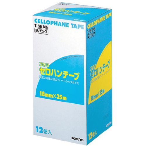 セロハンテープお徳用Ｅパック　１８ｍｍ&times;３５ｍ