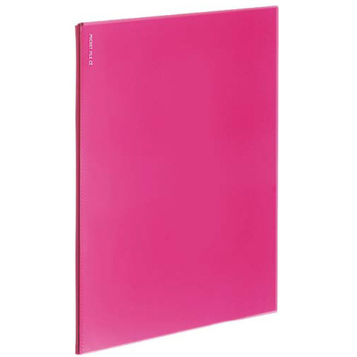 ポケットファイル&alpha;６ポケット＜ノビータ&alpha;＞桃