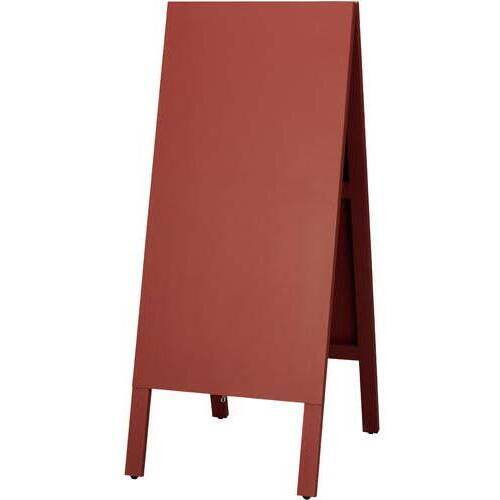 木製案内板　ダークレッド　４５０&times;１１０５ｍｍ