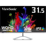 ３１．５型ワイドモニター　ＷＱＨＤ　ＩＰＳパネル　スリムベゼル　ＶＸ３２７６－２Ｋ－ＭＨＤ－７２　■お取り寄せ品