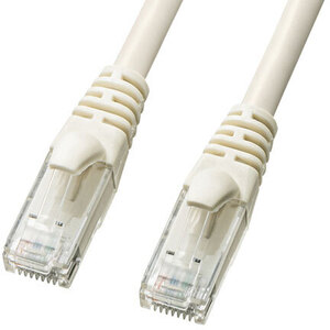 カテゴリ６Ａより線ＬＡＮケーブル（ホワイト・５ｍ）　ＫＢ－Ｔ６ＡＹ－０５Ｗ　■お取り寄せ品