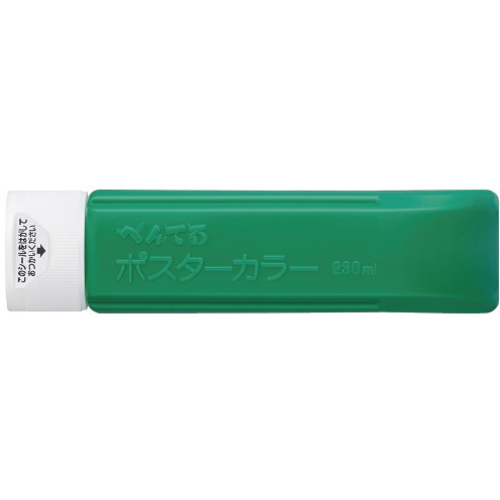 ポスターカラークラス用２３０ｍｌ単色みどり&times;５