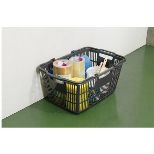 買い物カゴ　３３Ｌ　グレー&times;２５