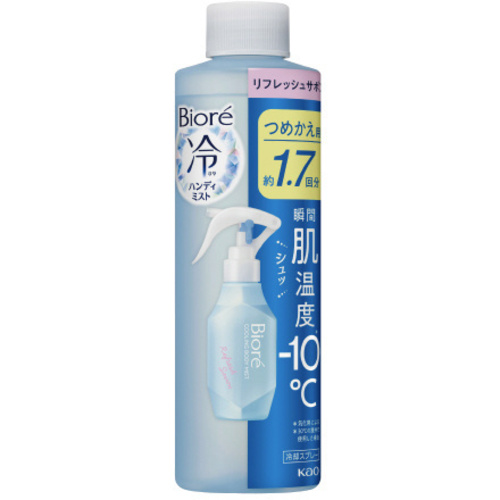 ビオレ　冷ハンディミスト　リフレッシュサボンの香り　詰替