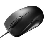 有線ブルーＬＥＤマウス（ブラック）　ＭＡ－ＢＬ１３８ＢＫ　■お取り寄せ品
