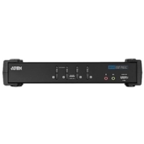 ＤＶＩ対応　４ポートＫＶＭＰスイッチ　ＵＳＢ２．０ハブ搭載　ＣＳ１７６４Ａ　■お取り寄せ品