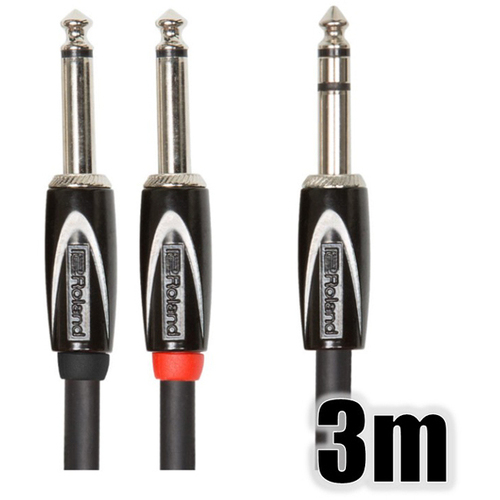 オーディオケーブル／３ｍ／ＴＳフォン&times;２－ＴＲＳフォン　ＲＣＣ－１０－ＴＲ２８Ｖ２　■お取り寄せ品