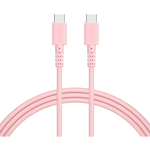 ＭＯＴＴＥＲＵ　ＵＳＢ－ＣｔｏＣシリコンケーブル　２ｍ　シェルピンク　ＭＯＴ－ＳＣＢＣＣＧ２００－ＰＫ　■お取り寄せ品