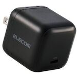 ノートＰＣ用ＡＣアダプター／ＵＳＢ充電器／ＵＳＢ　ＰＤ／６５Ｗ／ＵＳＢ－Ｃ／スイングプラグ／ブラック　■お取り寄せ品