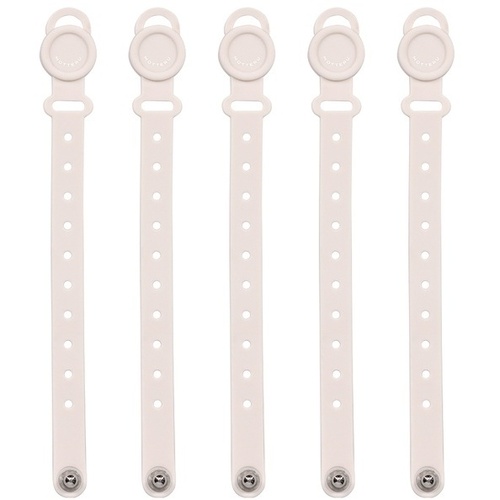 ＭＯＴ　マグネット式シリコンケーブルバンド　５本　アーモンドミルク　ＭＯＴ－ＣＢＢＡＮＤ０７－ＡＭ　■お取り寄せ品