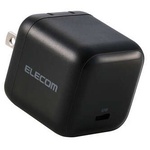 ＡＣ充電器／スマホ・タブレット用／ＵＳＢ　ＰＤ／６５Ｗ／ＵＳＢ－Ｃ／スイングプラグ／ブラック　■お取り寄せ品