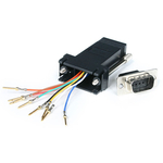 ＤＢ９　－　ＲＪ４５　モジュラーアダプター／オス・メス／Ｄ－Ｓｕｂ　９　イーサネット接続　■お取り寄せ品