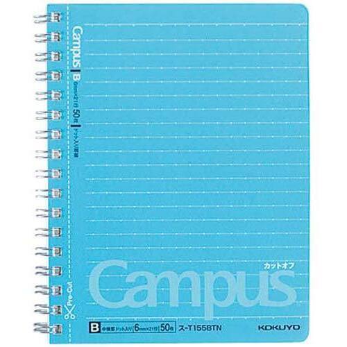 キャンパスツインリング（ドット罫）Ａ６　Ｂ罫&times;１０