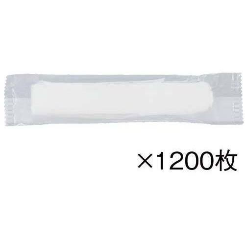 不織布パルプおしぼり　丸型　１００枚入&times;１２