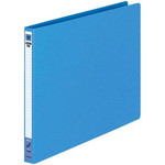 レターファイル（色厚板紙）　Ａ４横　青　１０冊