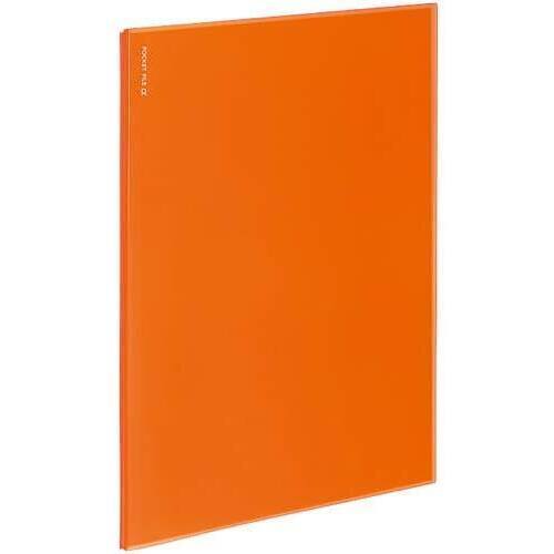 ポケットファイル&alpha;６Ｐ＜ノビータ&alpha;＞橙１０冊