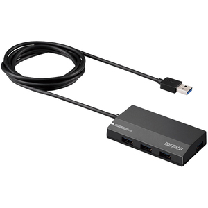 ＵＳＢ３．０　スタンダード　４ポート　セルフパワーハブ　ＢＳＨ４Ａ１２０Ｕ３ＢＫ　■２営業日内届