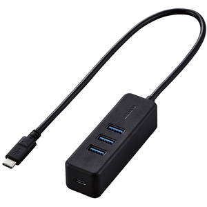 ＵＳＢ　Ｔｙｐｅ　Ｃ　ハブ／ＵＳＢ３．１（Ｇｅｎ１）／ＵＳＢ－Ａメス３ポート　Ｕ３ＨＣ－Ｔ４３１Ｐ５ＢＫ　■お取り寄せ品